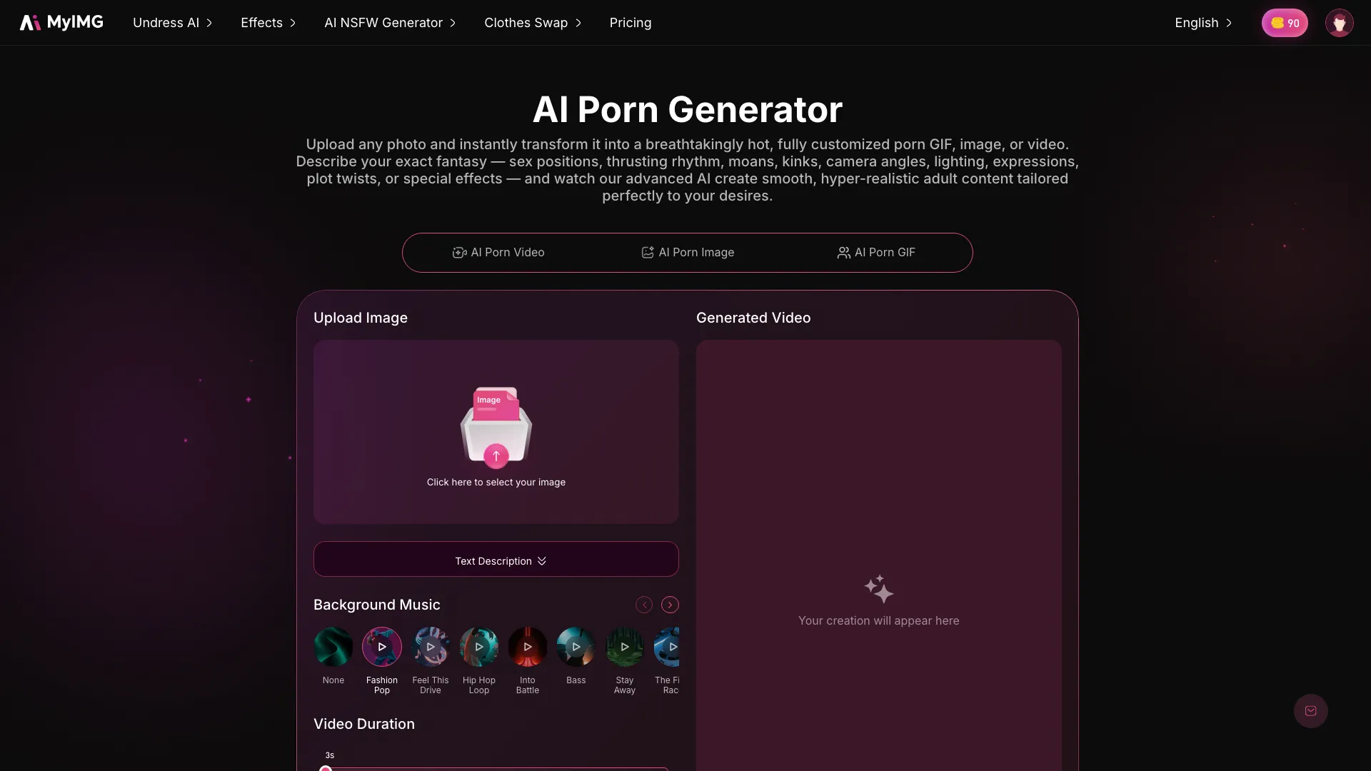 AI Porno Oluşturucu - Myimg